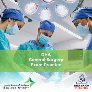 DHA General Surgery Exam Practice