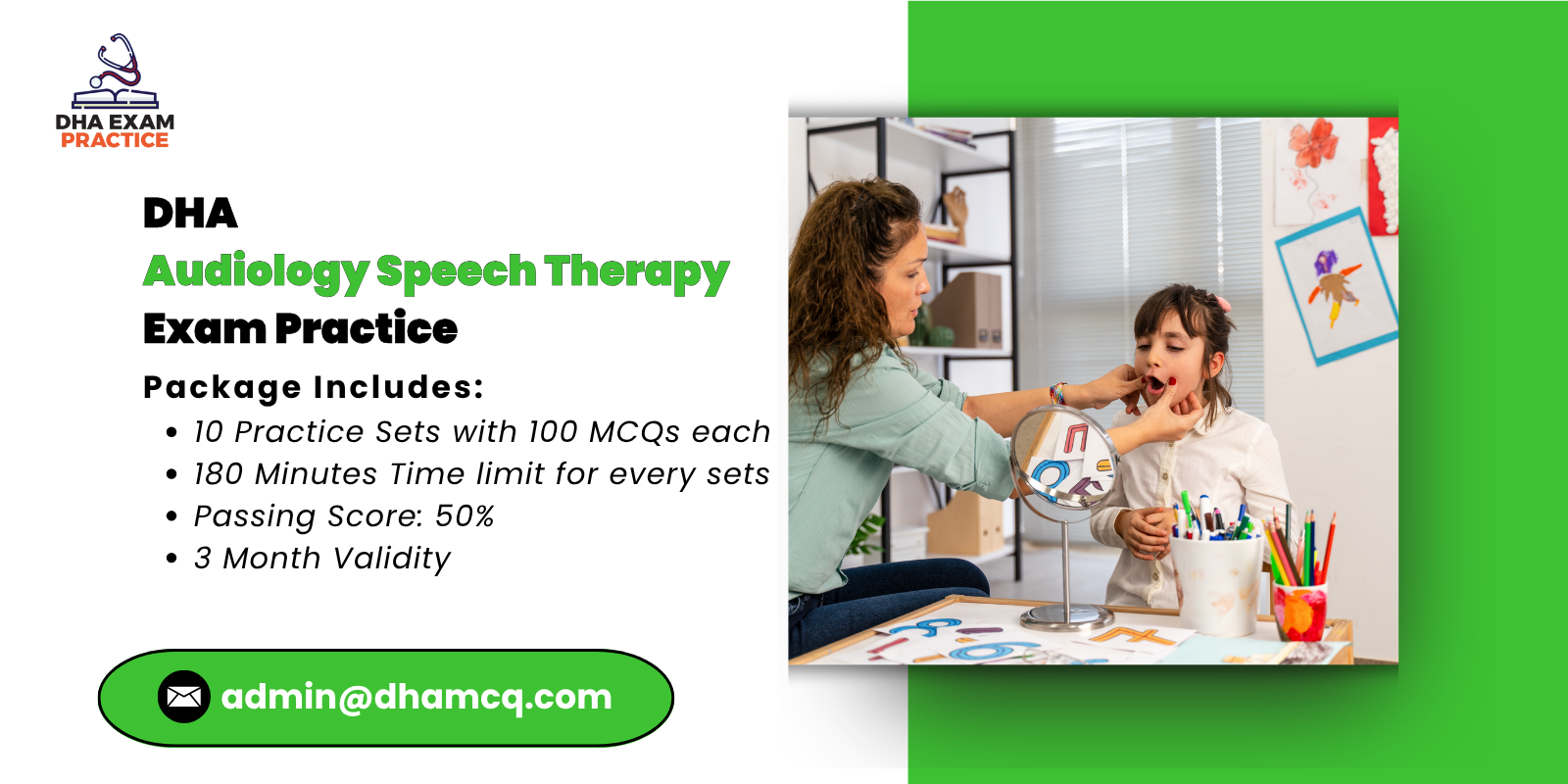 DHA Audiology Speech Therapy Exam Practice