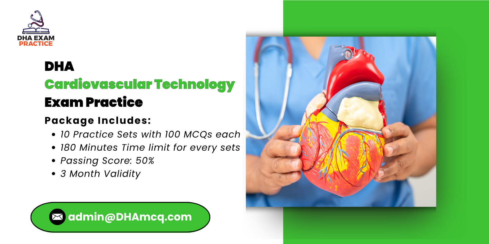 DHA Cardiovascular Technology Exam Practice