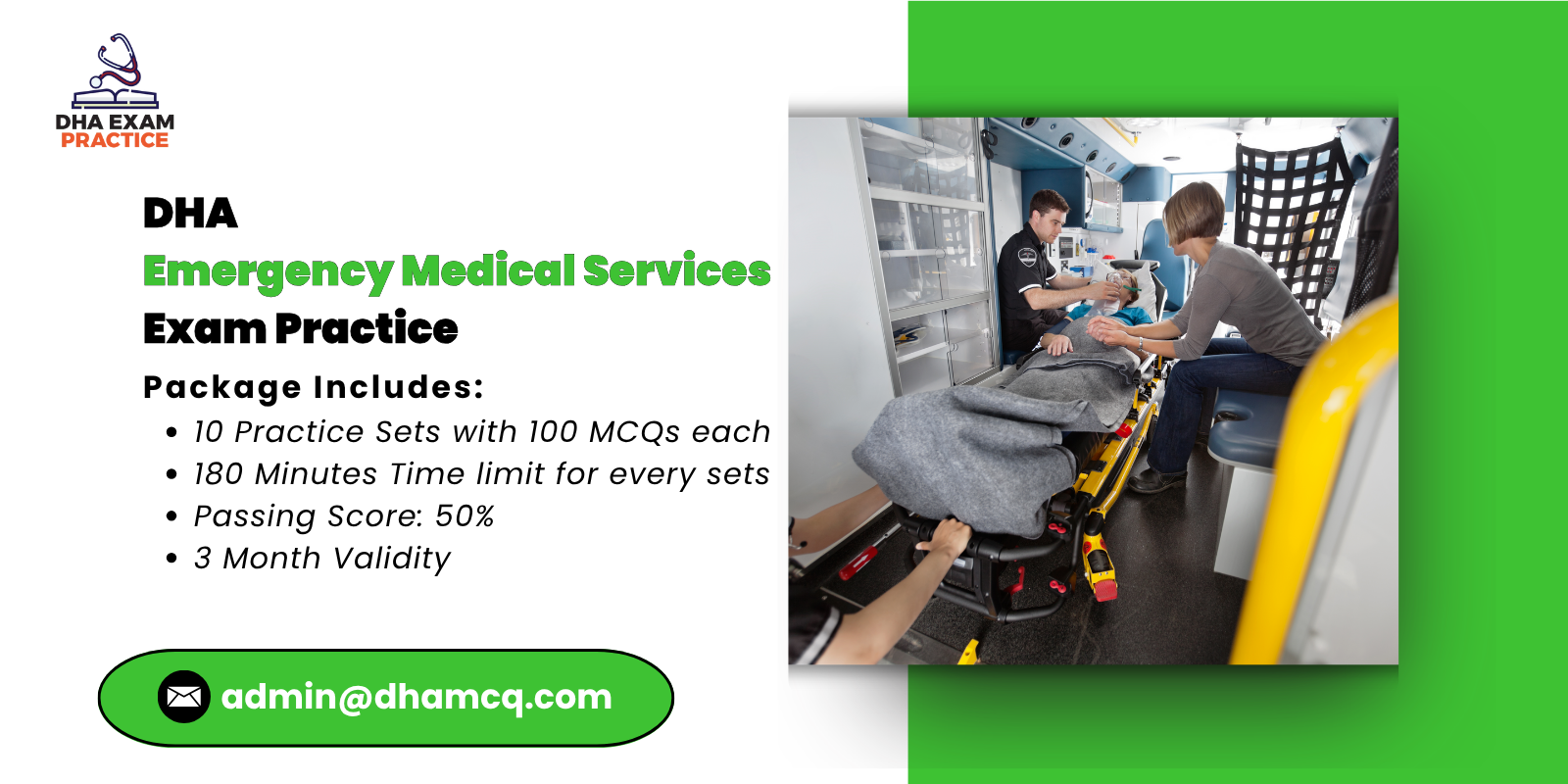 DHA Emergency Medical Services Exam Practice