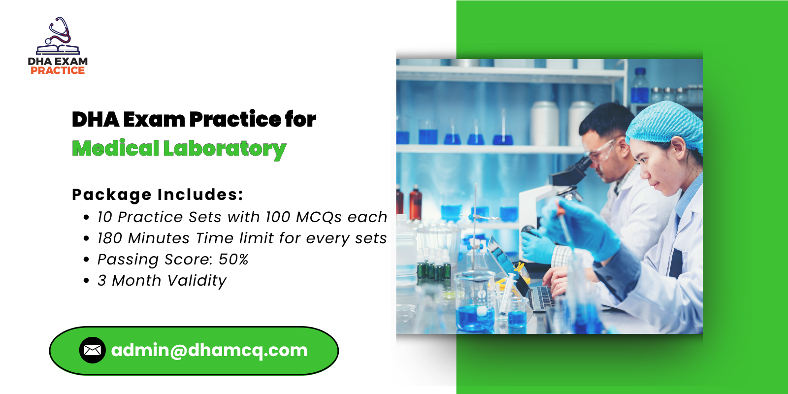 DHA Exam Practice for Medical Laboratory