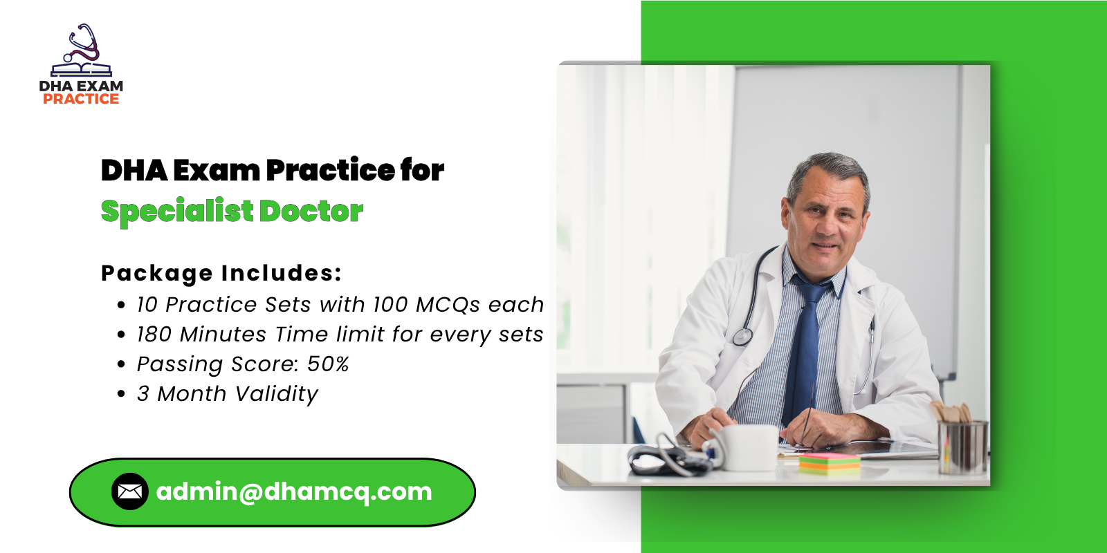 DHA Exam Practice for Specialist Doctor