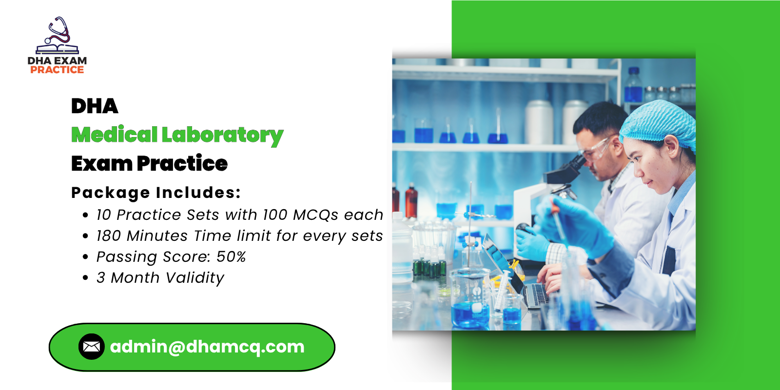 DHA Medical Laboratory Exam Practice