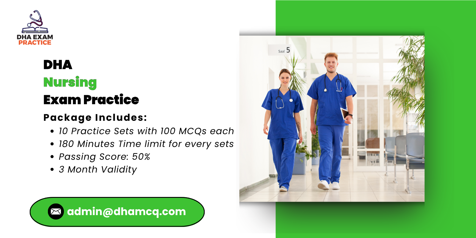 DHA Nursing Exam Practice