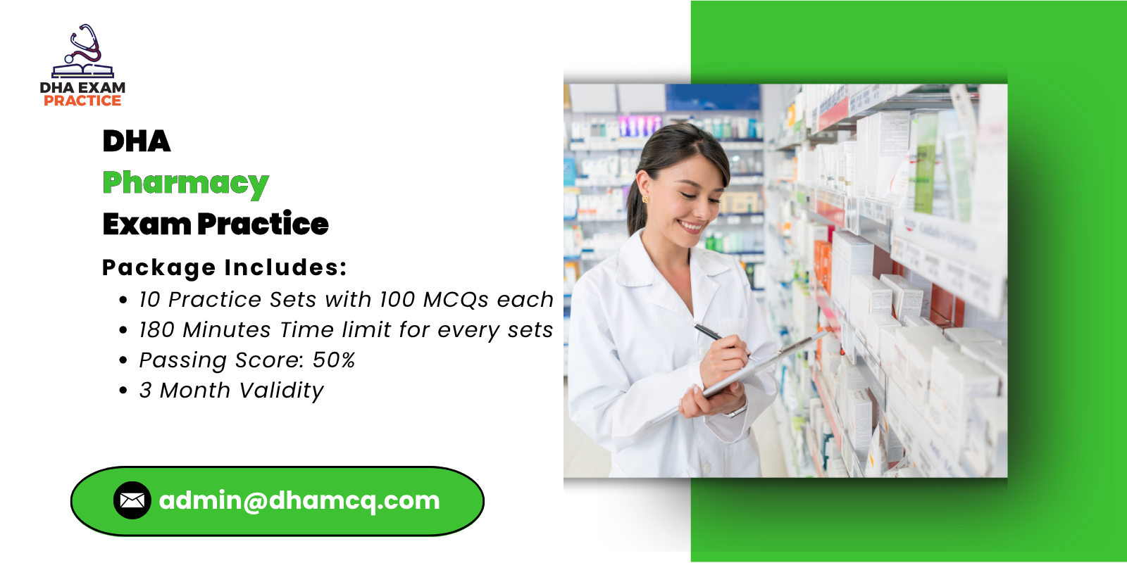 DHA Pharmacy Exam Practice