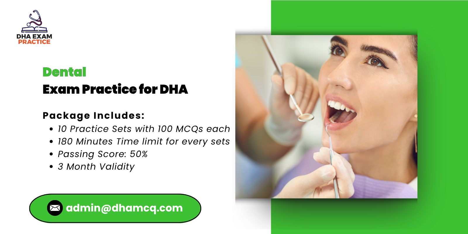 Dental Exam Practice for DHA