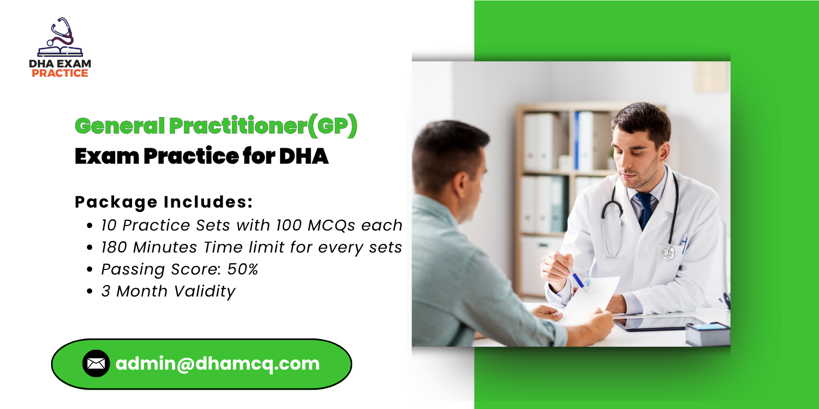 General Practitioner(GP) Exam Practice for DHA