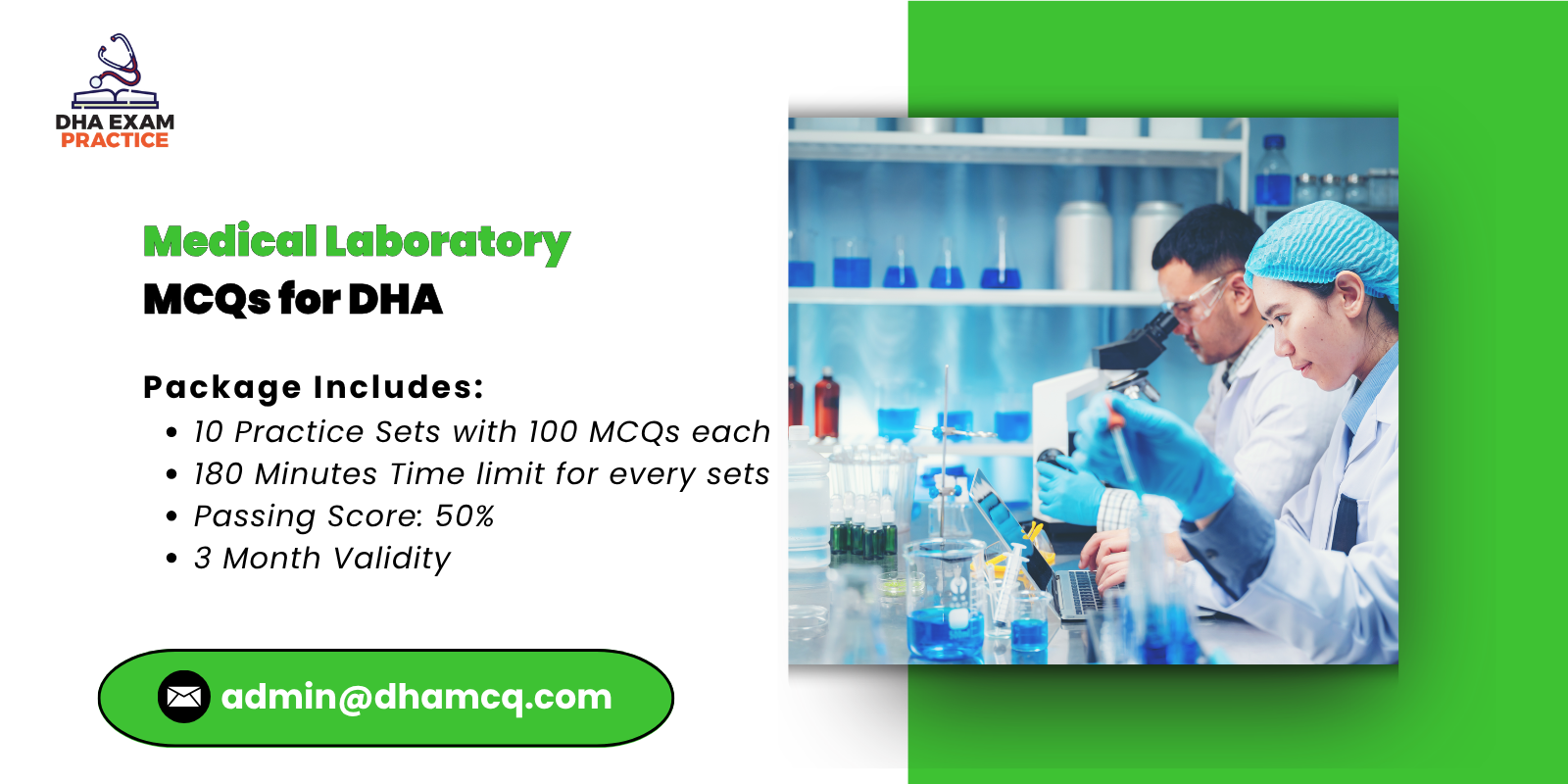 Medical Laboratory Exam Practice for DHA