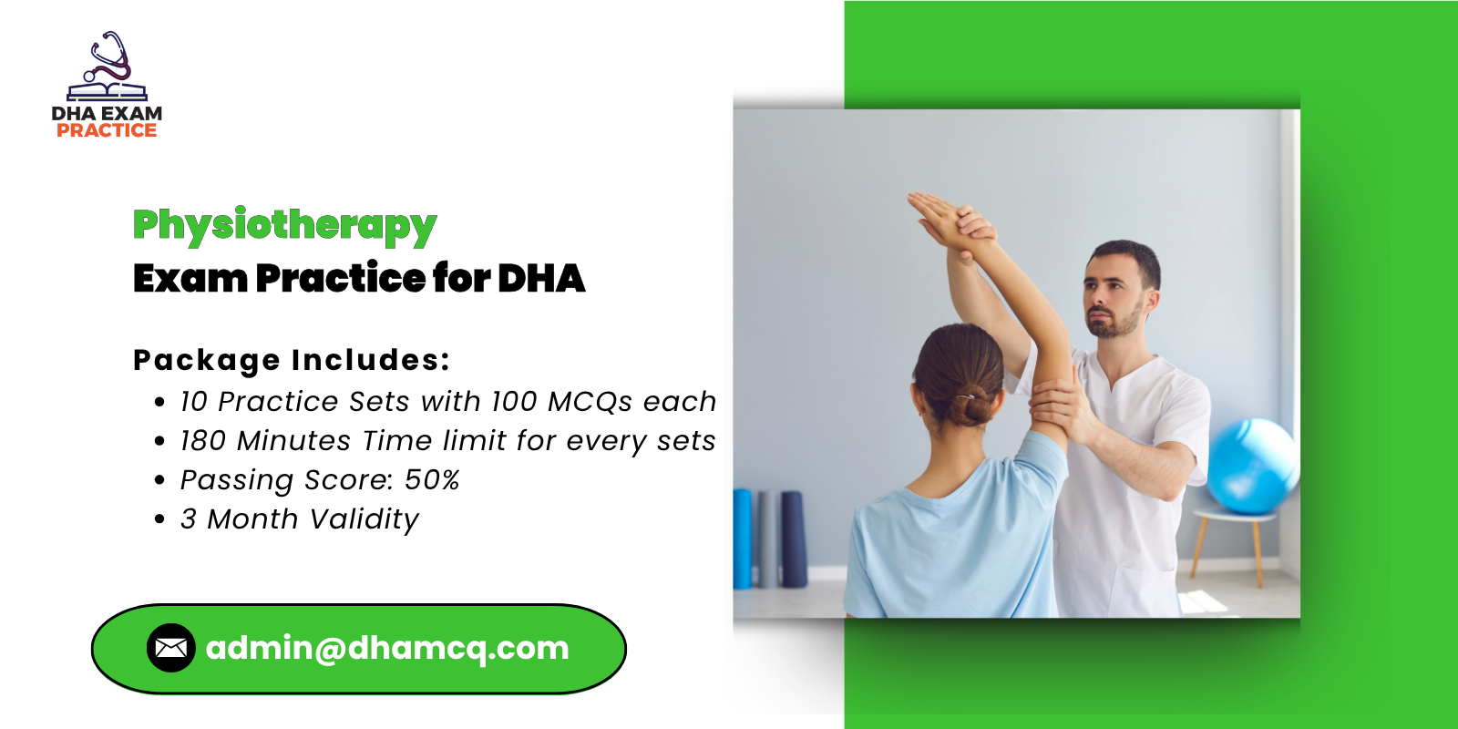 Physiotherapy Exam Practice for DHA