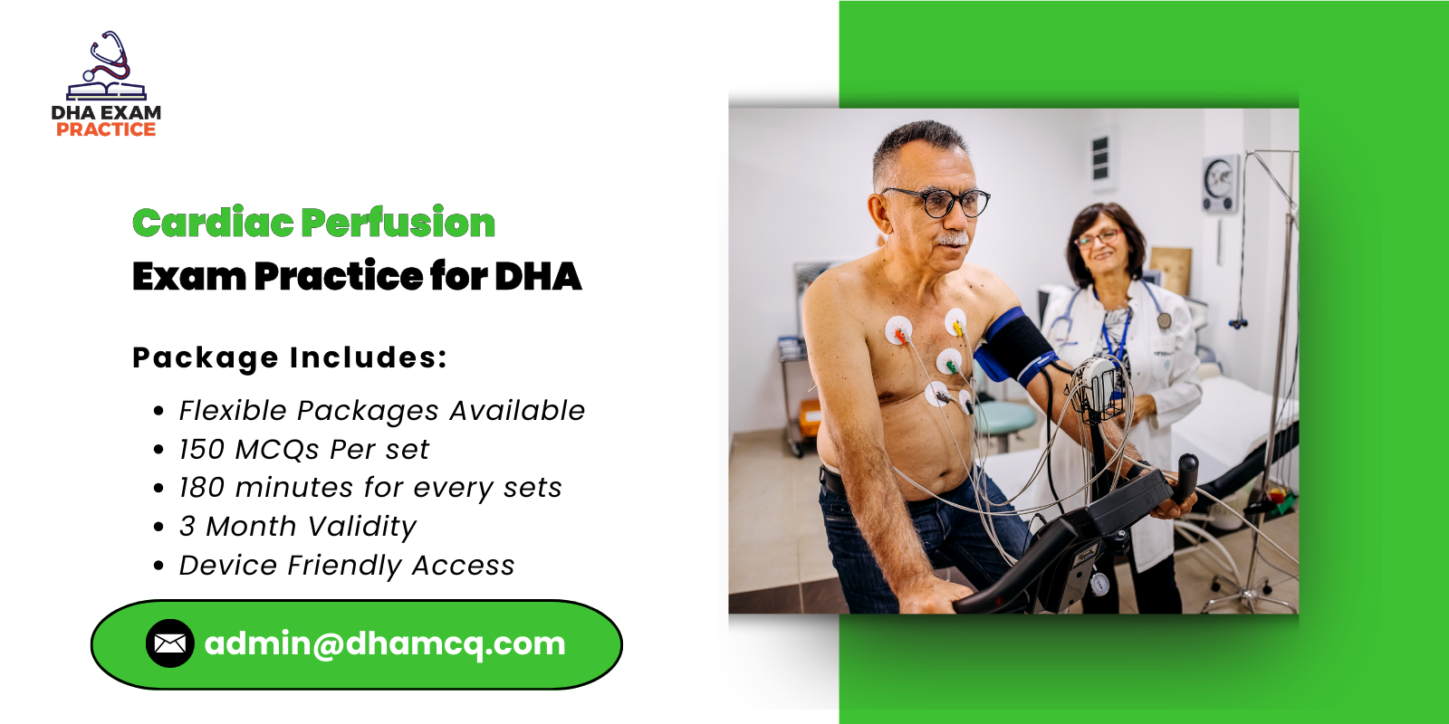 Cardiac Perfusion Exam Practice for DHA