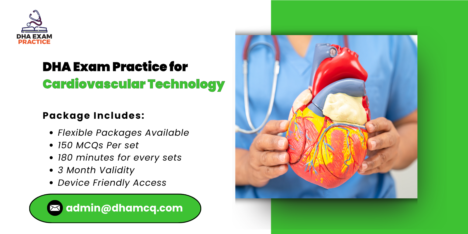 DHA Exam Practice for Cardiovascular Technology
