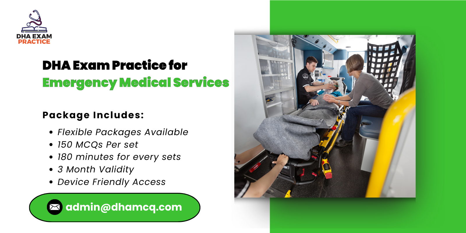 DHA Exam Practice for Emergency Medical Services