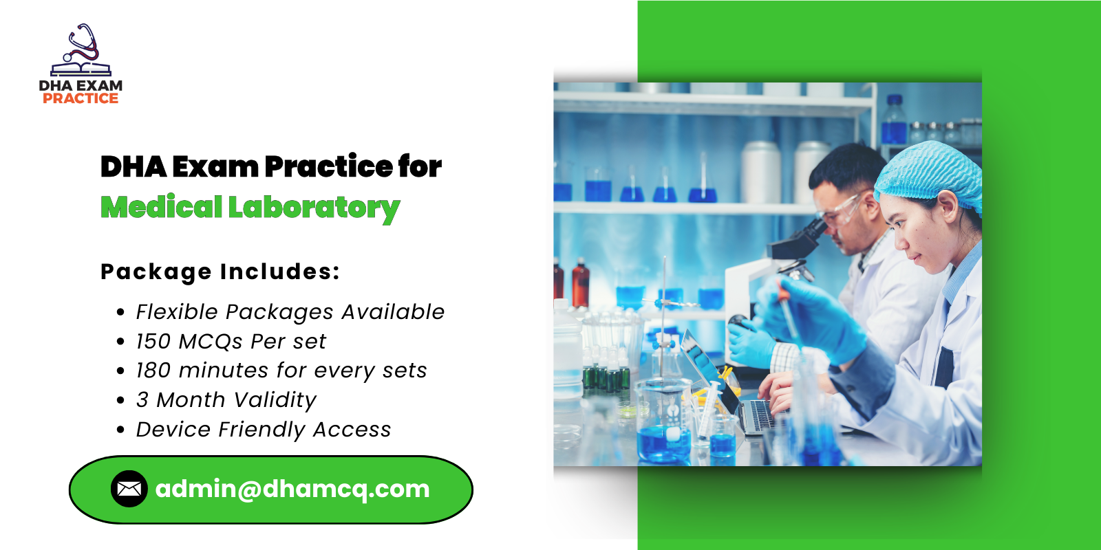 DHA Exam Practice for Medical Laboratory