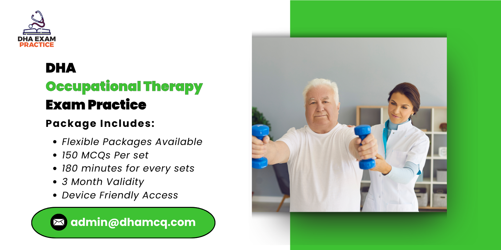 DHA Occupational Therapy Exam Practice