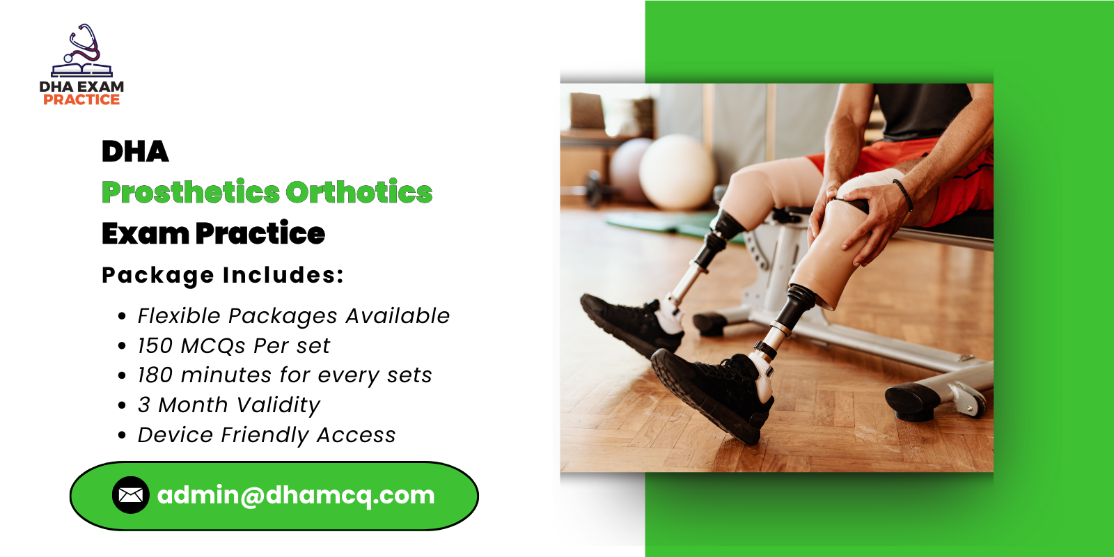 DHA Prosthetics Orthotics Exam Practice