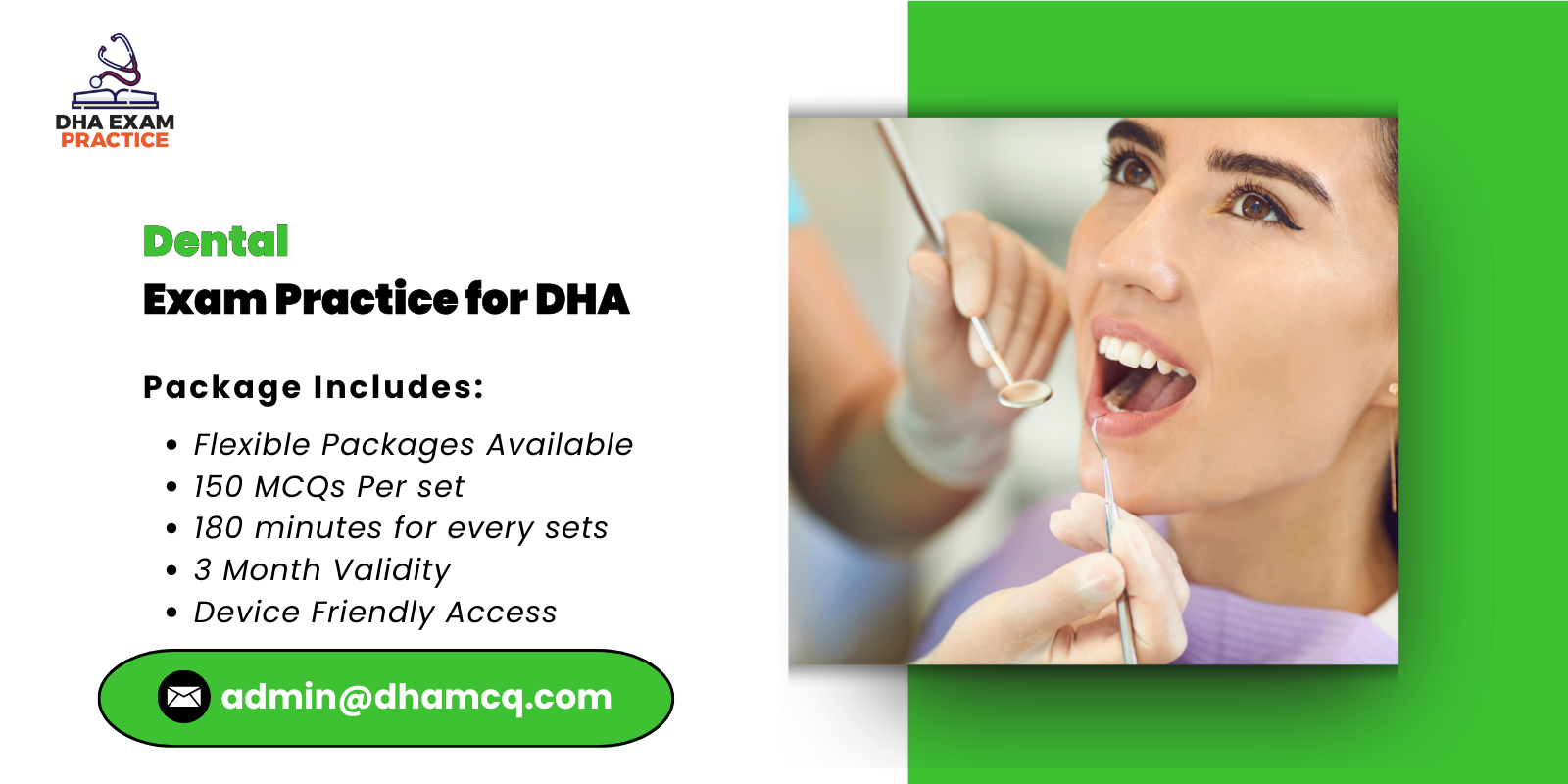Dental Exam Practice for DHA