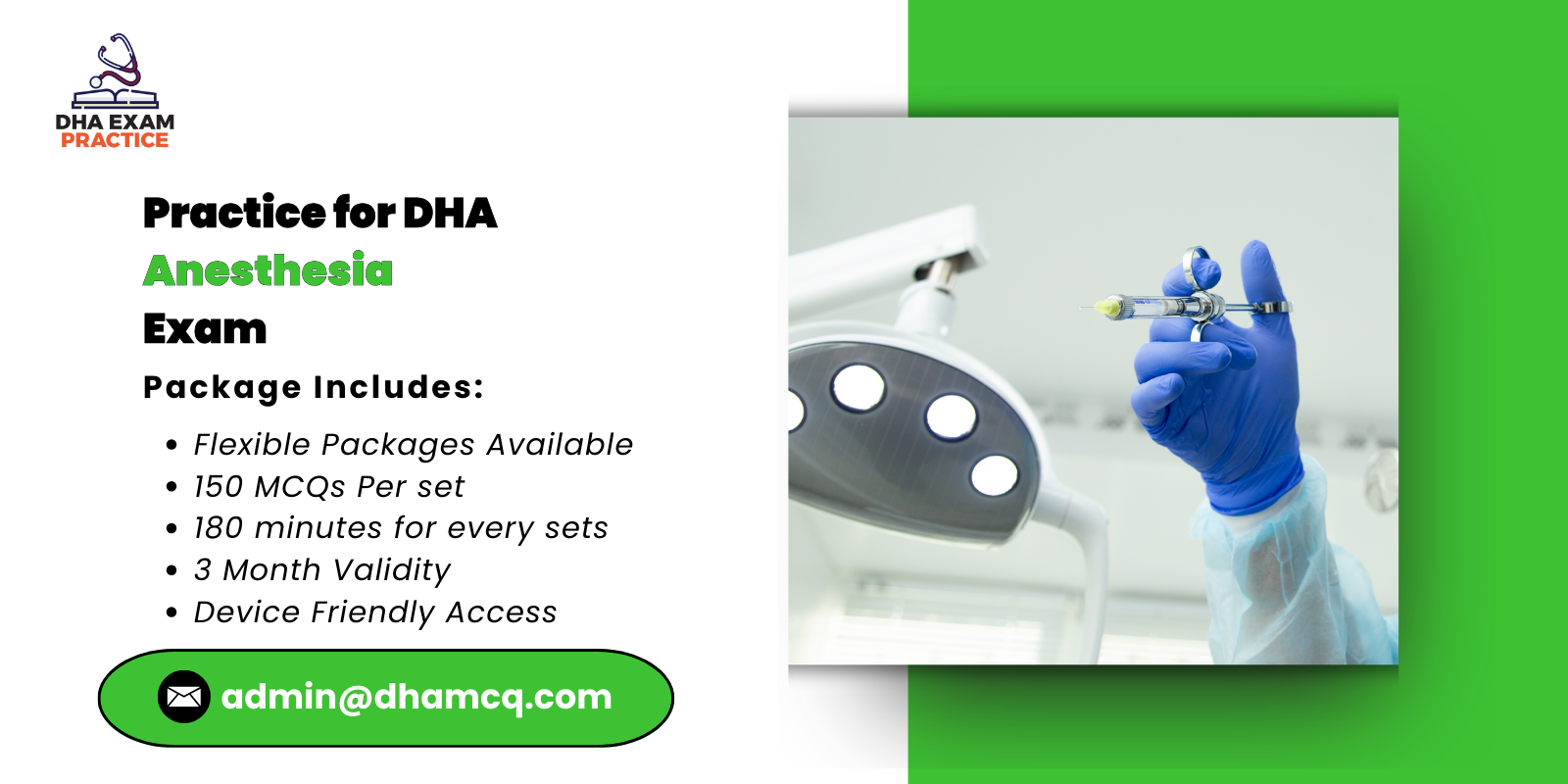 Practice for DHA Anesthesia Exam