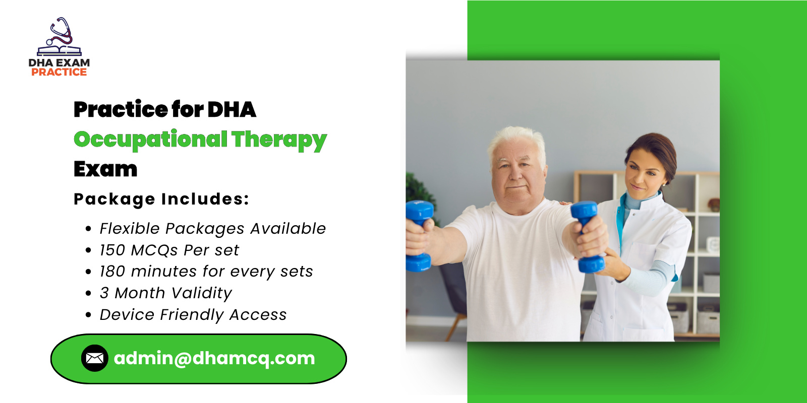 Practice for DHA Occupational Therapy Exam