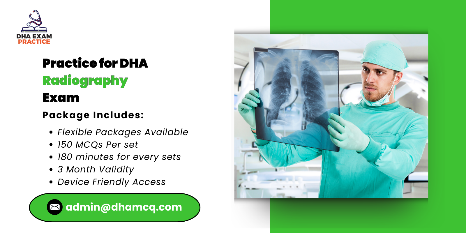Practice for DHA Radiography Exam