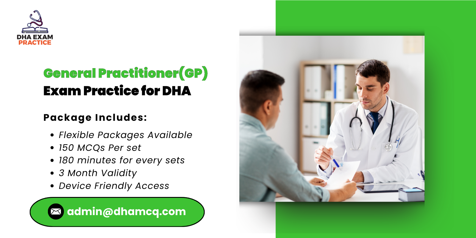 General Practitioner(GP) Exam Practice for DHA
