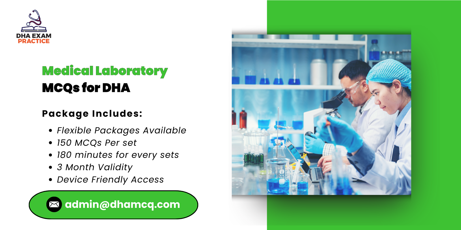 Medical Laboratory Exam Practice for DHA