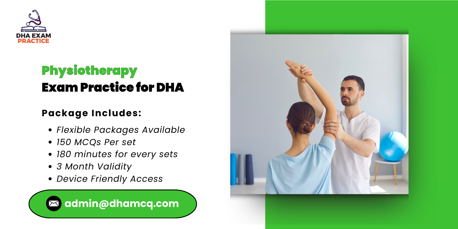 Physiotherapy Exam Practice for DHA