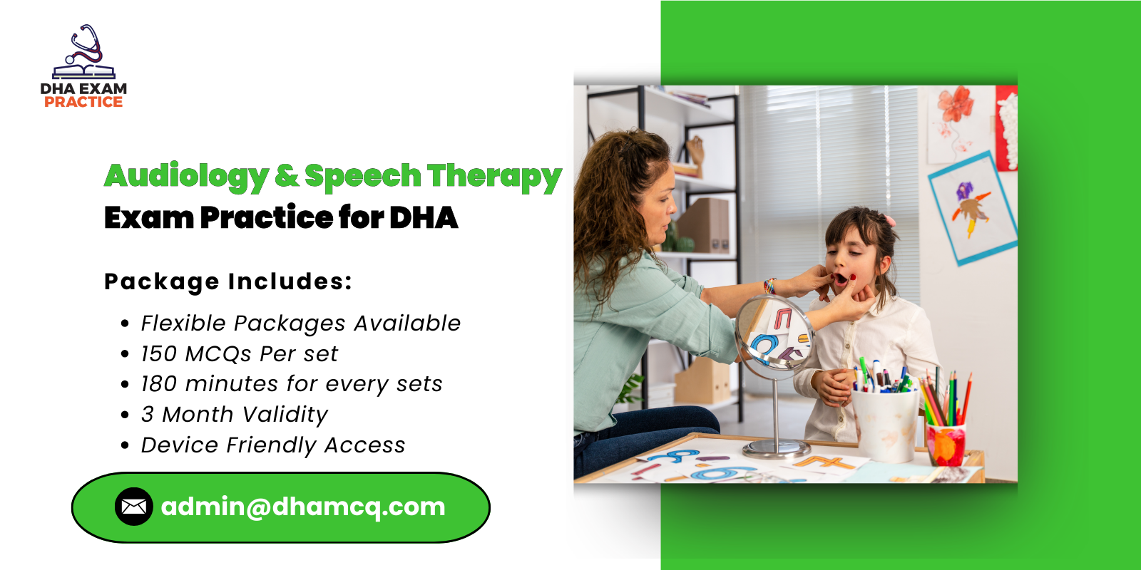 Audiology & Speech Therapy Exam Practice for DHA