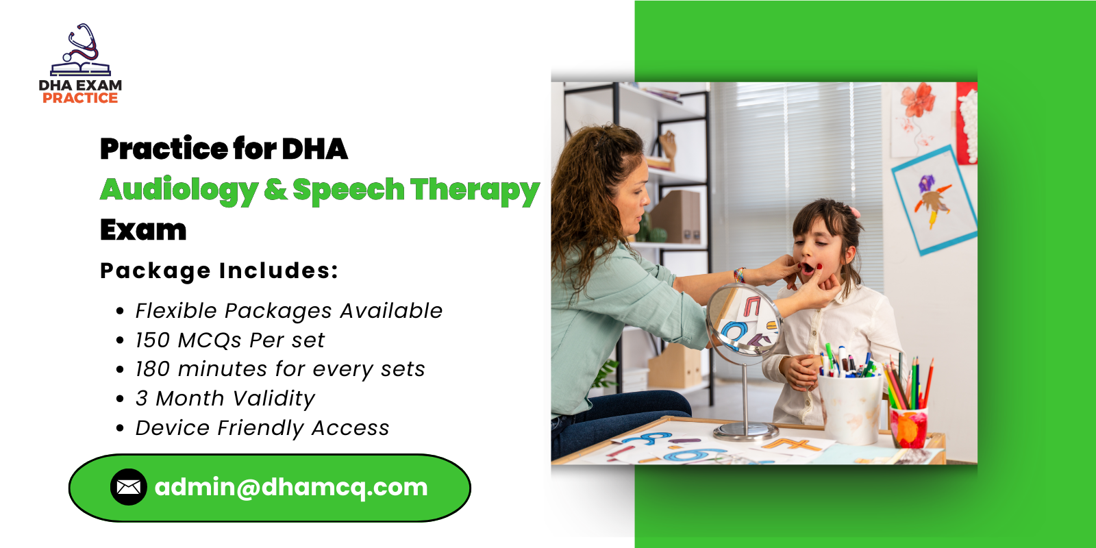 Practice for DHA Audiology Speech Therapy Exam
